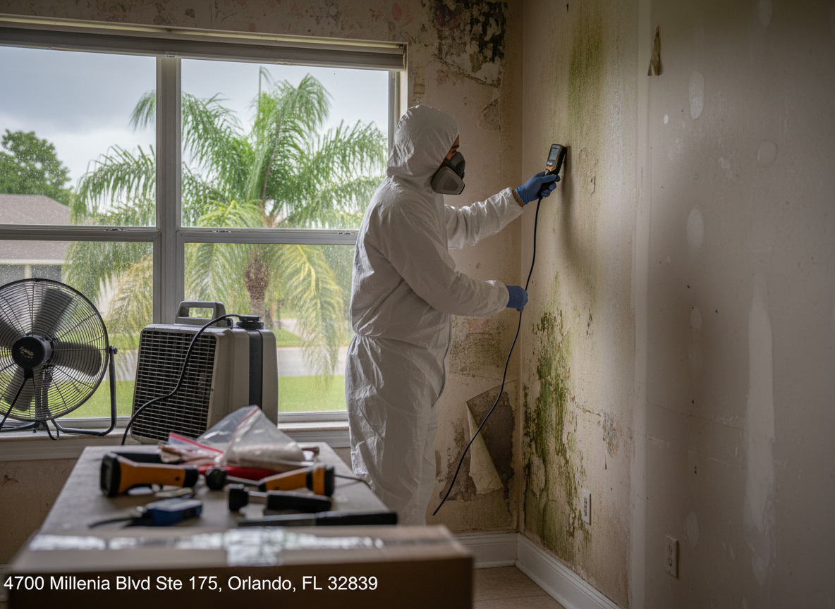 Checking for Mold After Orlando's Summer Thunderstorms